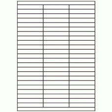 434-69 Rectangle Label 70mm x 12mm
