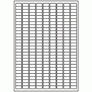 462-252 Rectangle Label 20mm x 10mm