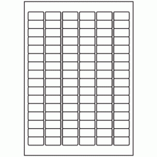 507-96 Rectangle Label 30mm x 16mm