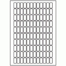 516-120 Rectangle Label 12mm x 25mm