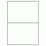 331-02 Rectangle Label 210mm x 147.6mm