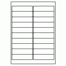 349-20 Rectangle Label 98mm x 25.4mm