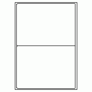 359-02 Rectangle Label 199.6mm x 143.5mm